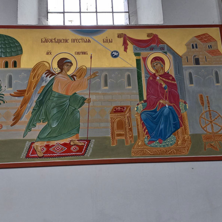 Manastir Fenek Novo oslikavanje manastira 13