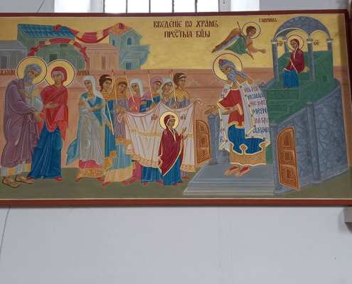 Manastir Fenek Novo oslikavanje manastira 14
