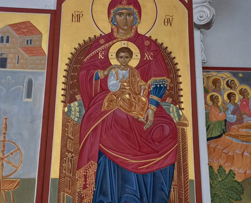Manastir Fenek Novo oslikavanje manastira 17