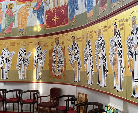 Manastir Fenek Novo oslikavanje manastira 3