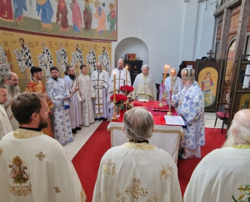 Света архијерејска литургија и рукоположење 2023 3 Sveta arhijerejska liturgija i rukopoluzenje 2023 2